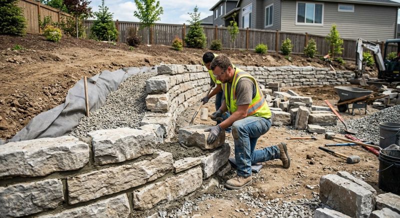 Hardscape Wall Construction in Sanford, FL