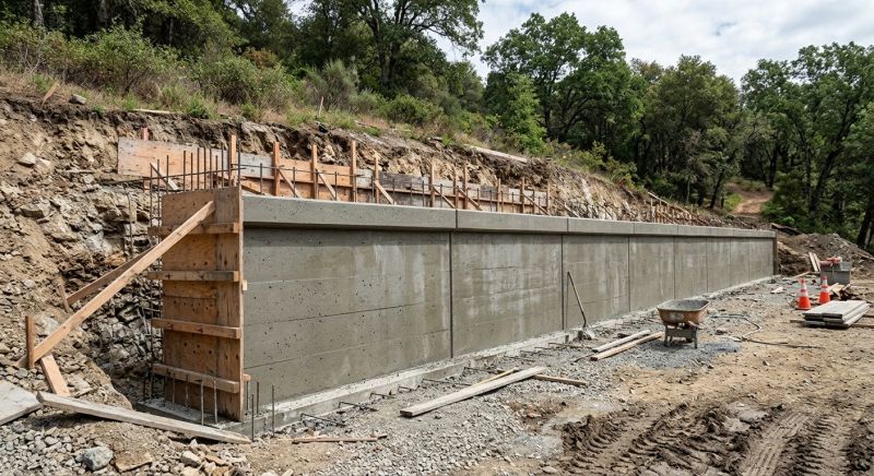 Retention Wall Construction in Lakeland, FL