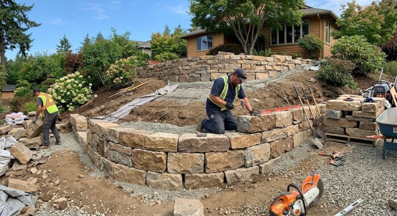 Hardscape Wall Construction in Brevard County, FL