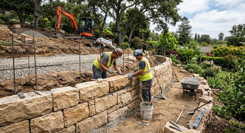 Hardscape Wall Construction in Clermont, FL