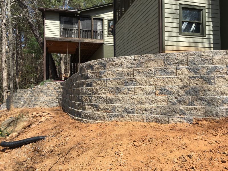 Retention Wall Construction