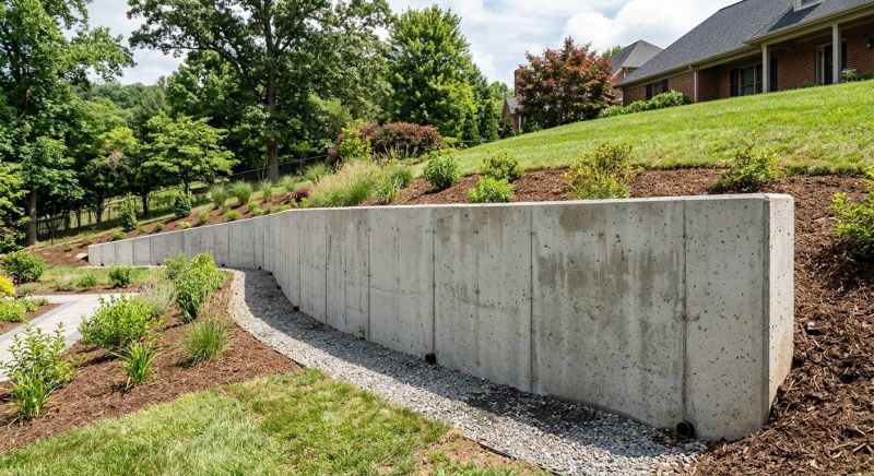 Retention Wall Construction in Daytona Beach, FL