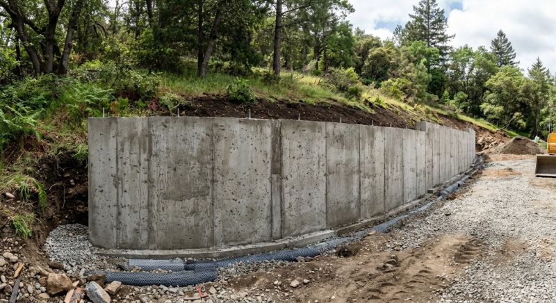 Retention Wall Installation in Ventura County, CA
